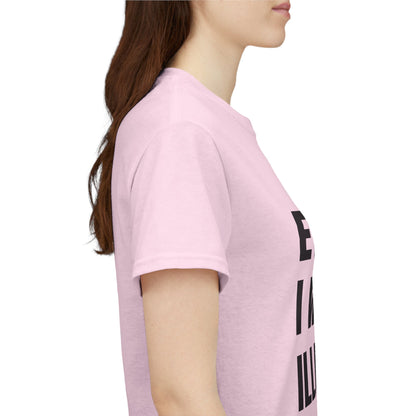 'EVERYTHING I WANT IS ILLEGAL' - Unwearablez 'ILLEGAL' meme Collection Unisex tee - EU Edition