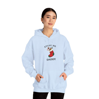 "STUFF ME DADDY" - Unwearablez' 'Xmas' Collection Unisex hoodie - US Edition