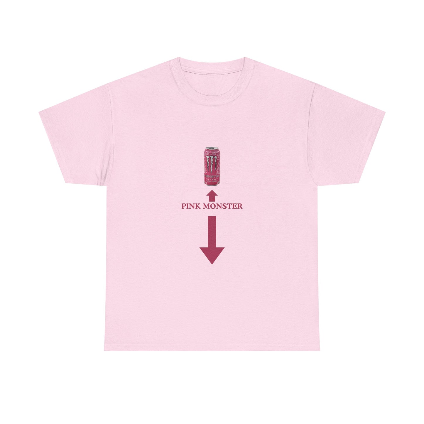 "PINK MONSTER" - Unwearablez 'Monster' meme Collection Unisex tee