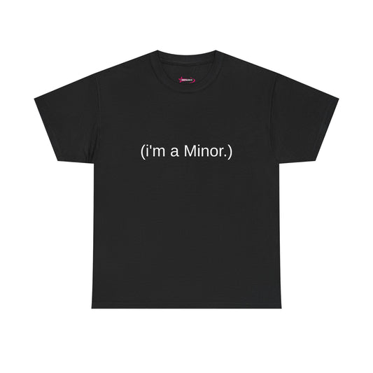 "(i'm a minor)" - Unwearablez 'ILLEGAL' meme Collection Unisex tee - US Edition