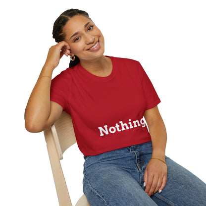 "NOTHING" - Unwearablez JET2 meme Collection Unisex tee - UK EDITION