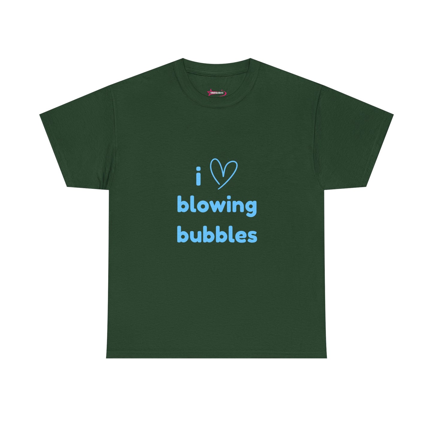 "I LOVE BLOWING BUBBLES" - Unwearablez 'BLOWING BUBBLES' meme Collection Unisex tee - EU EDITION
