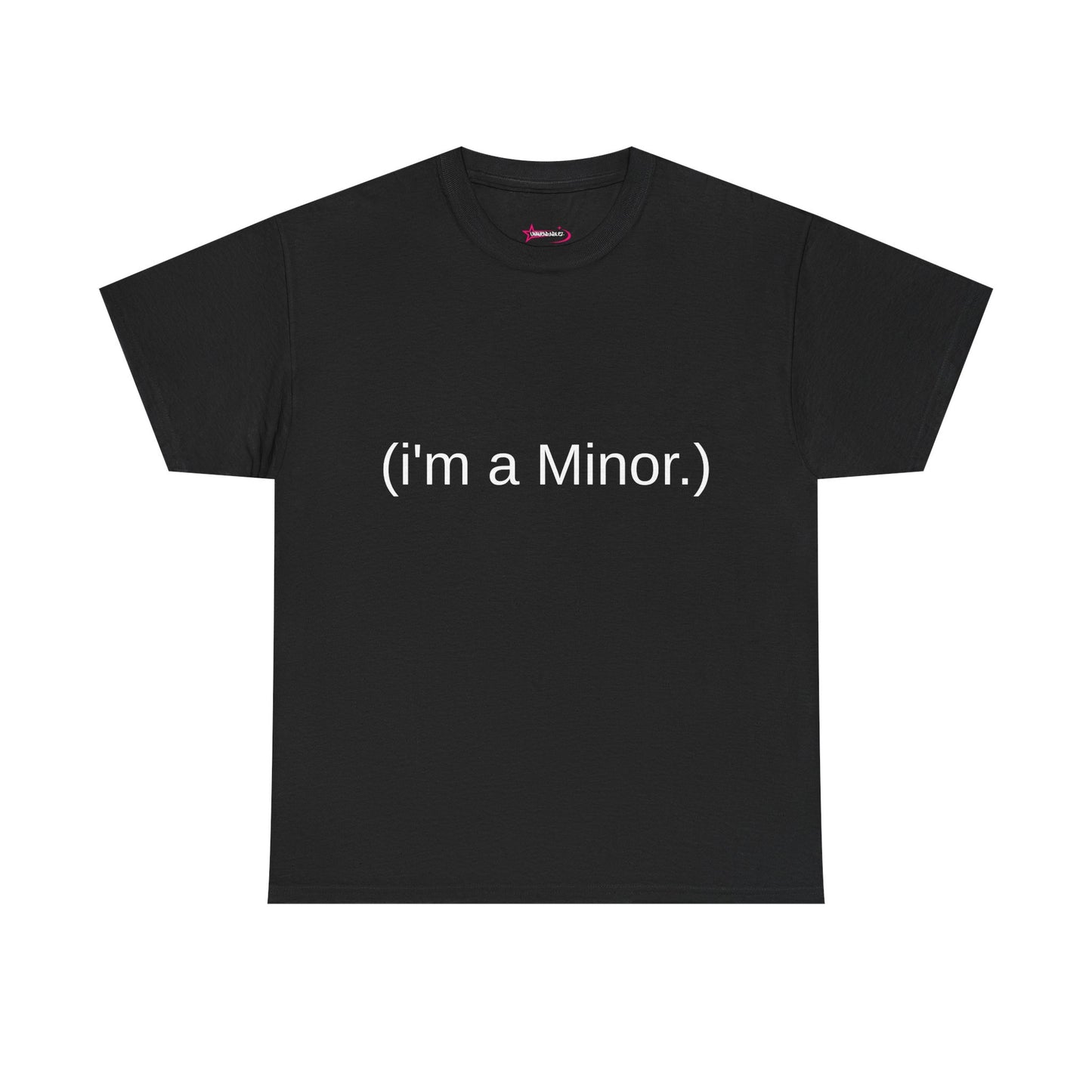 "(i'm a minor.)" - Unwearablez 'ILLEGAL' meme Collection Unisex tee - EU Edition