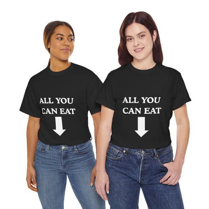 "ALL YOU CAN EAT" - Unwearablez Unisex tee - US Edition
