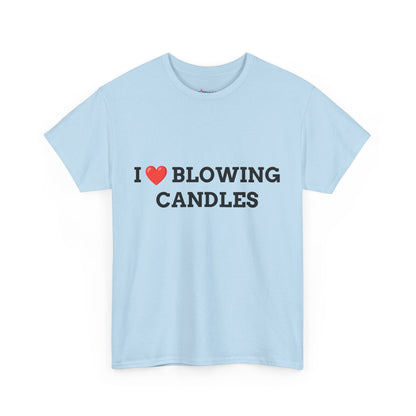 "I love blowing candles" - Unwearablez 'Blowing Candles' meme Collection Unisex tee