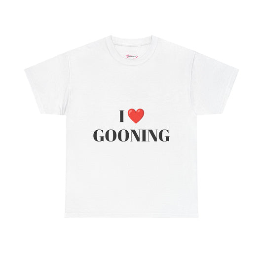 "I LOVE GOONING" - Unwearablez Unisex tee