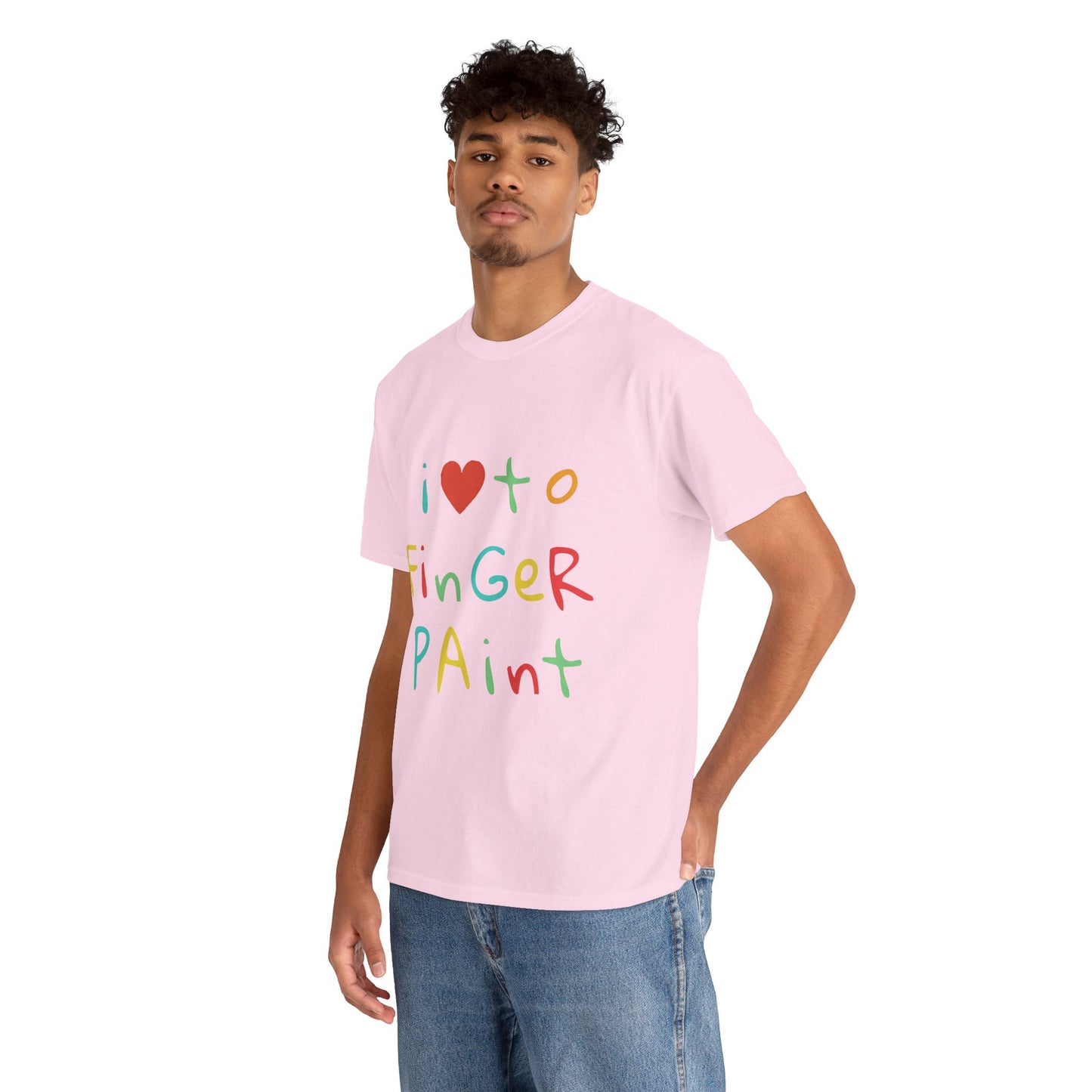 "I LOVE TO FINGER PAINT" - Unwearablez 'FINGER PAINT' meme Collection Unisex tee - EU EDITION