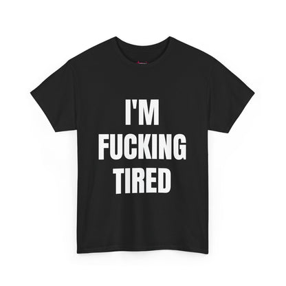 'I'M TIRED ' - Unwearablez couple's bundle - BLACK