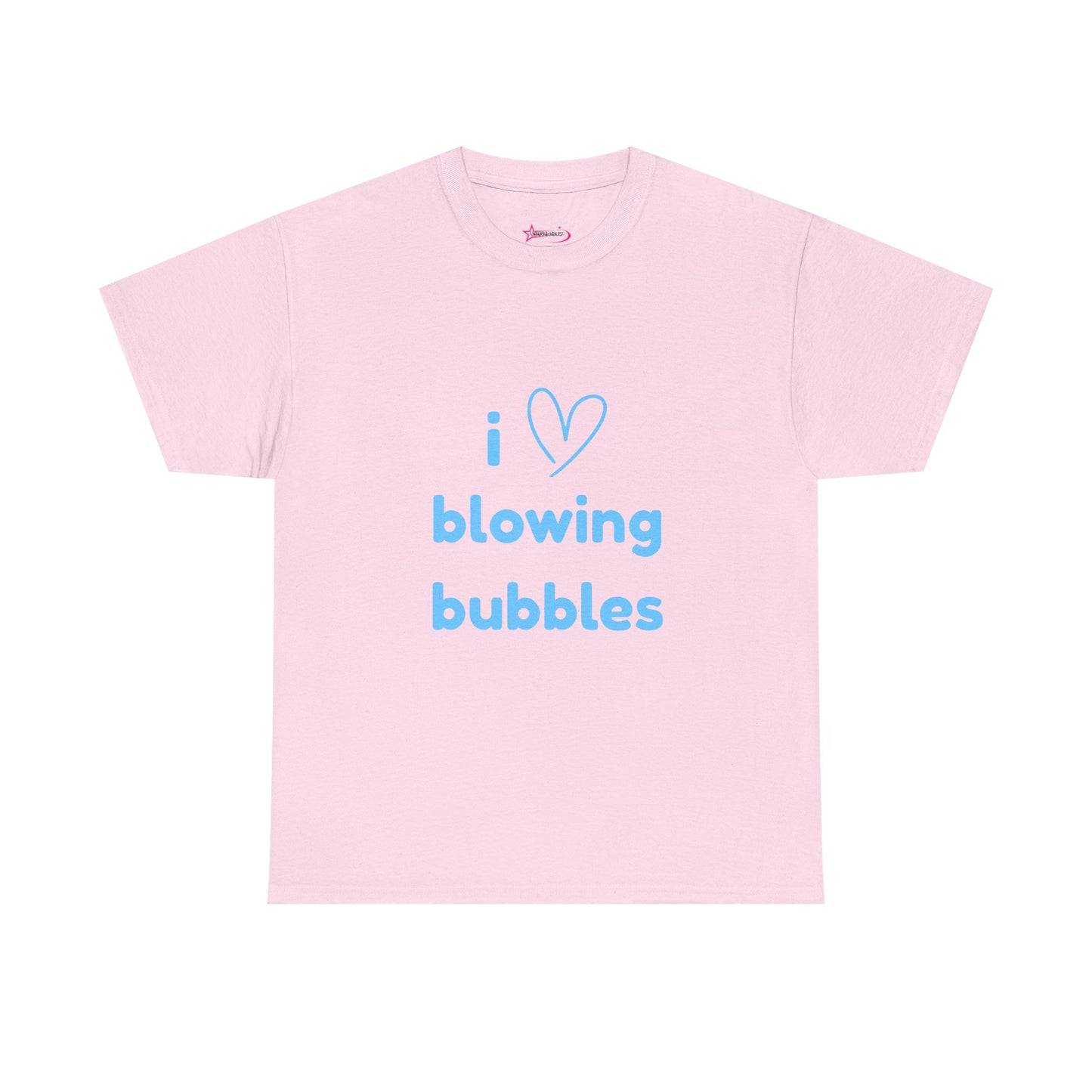 "I love blowing bubbles" - Unwearablez "Blowing Bubbles" Collection Unisex tee