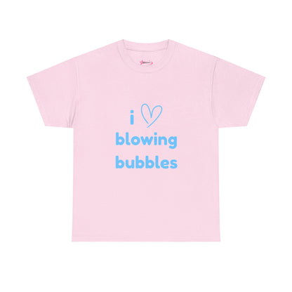 "I love blowing bubbles" - Unwearablez "Blowing Bubbles" Collection Unisex tee