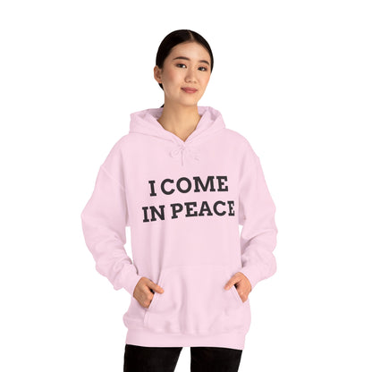 "I Come in Peace" Unwearablez 'Peace' meme Collection Unisex Hoodie