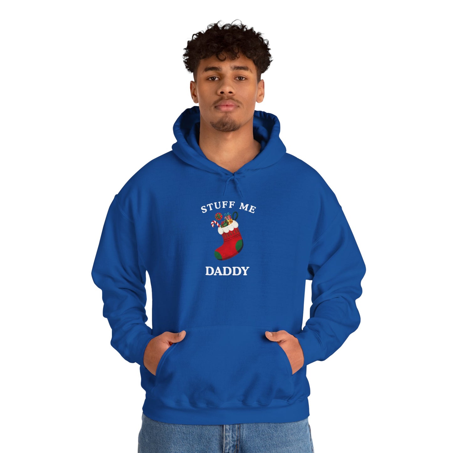 "STUFF ME DADDY" - Unwearablez' 'Xmas' Collection Unisex hoodie - US Edition