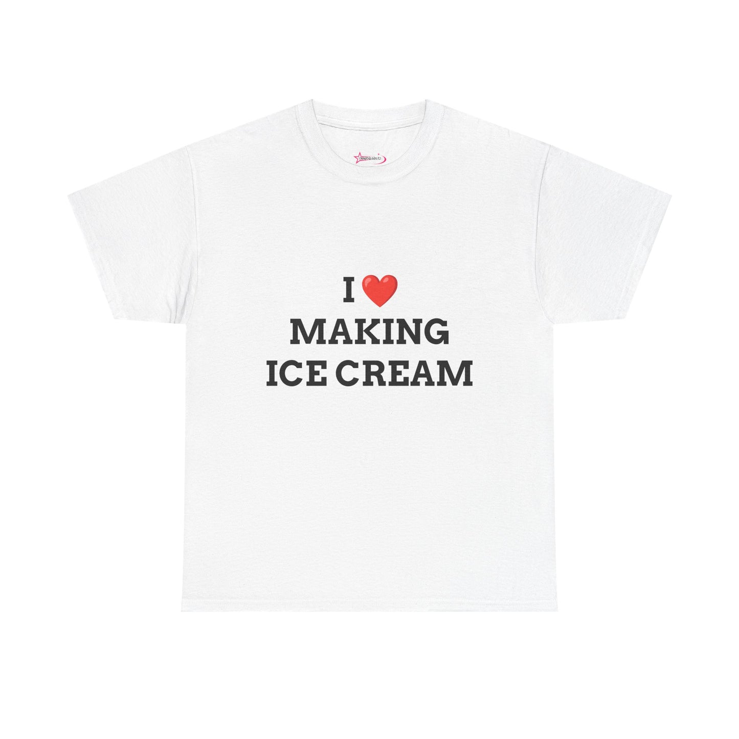 "I LOVE MAKING ICE CREAM" - Unwearablez 'ICE CREAM' meme Collection Unisex tee - EU EDITION