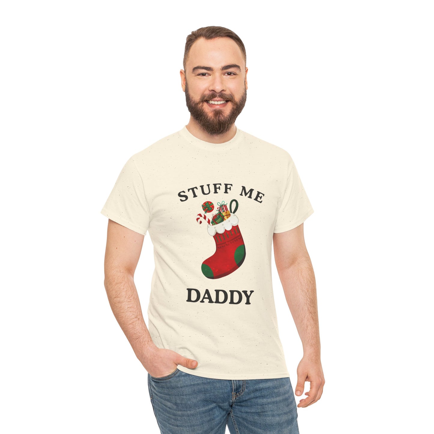 "STUFF ME DADDY" - Unwearablez' 'Xmas' Collection Unisex Tee - US Edition