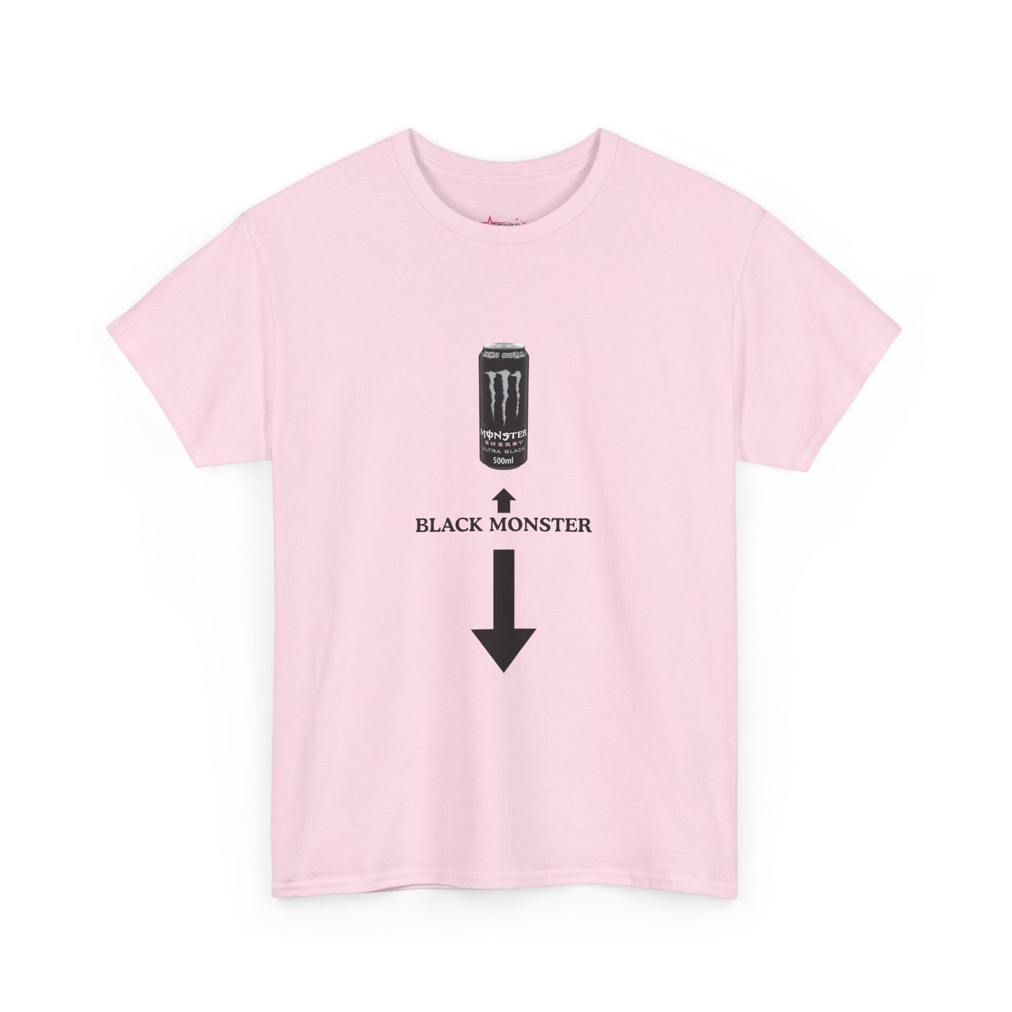 "BLACK MONSTER" - Unwearablez 'MONSTER' meme Collection Unisex tee - EU EDITION