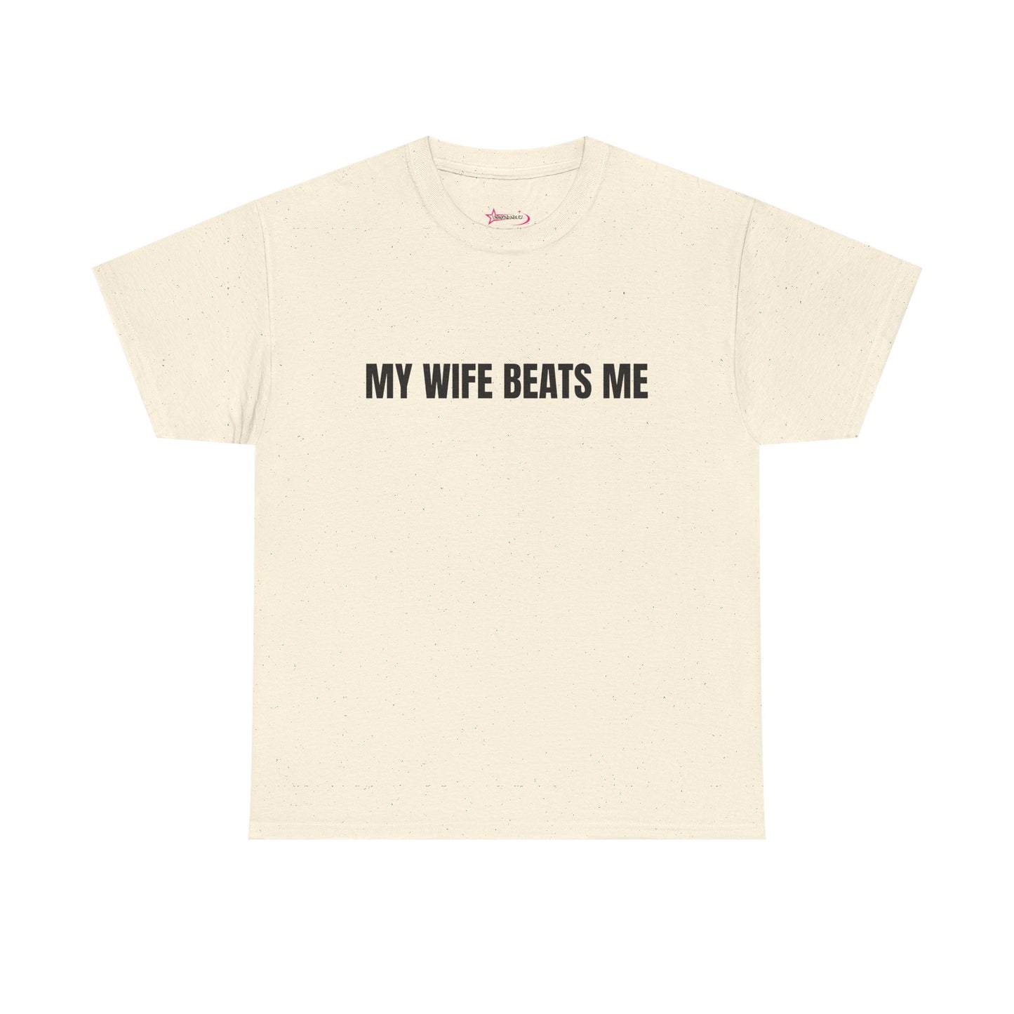 "My wife beats me" - Unwearablez 'Domestic' meme Collection Unisex tee
