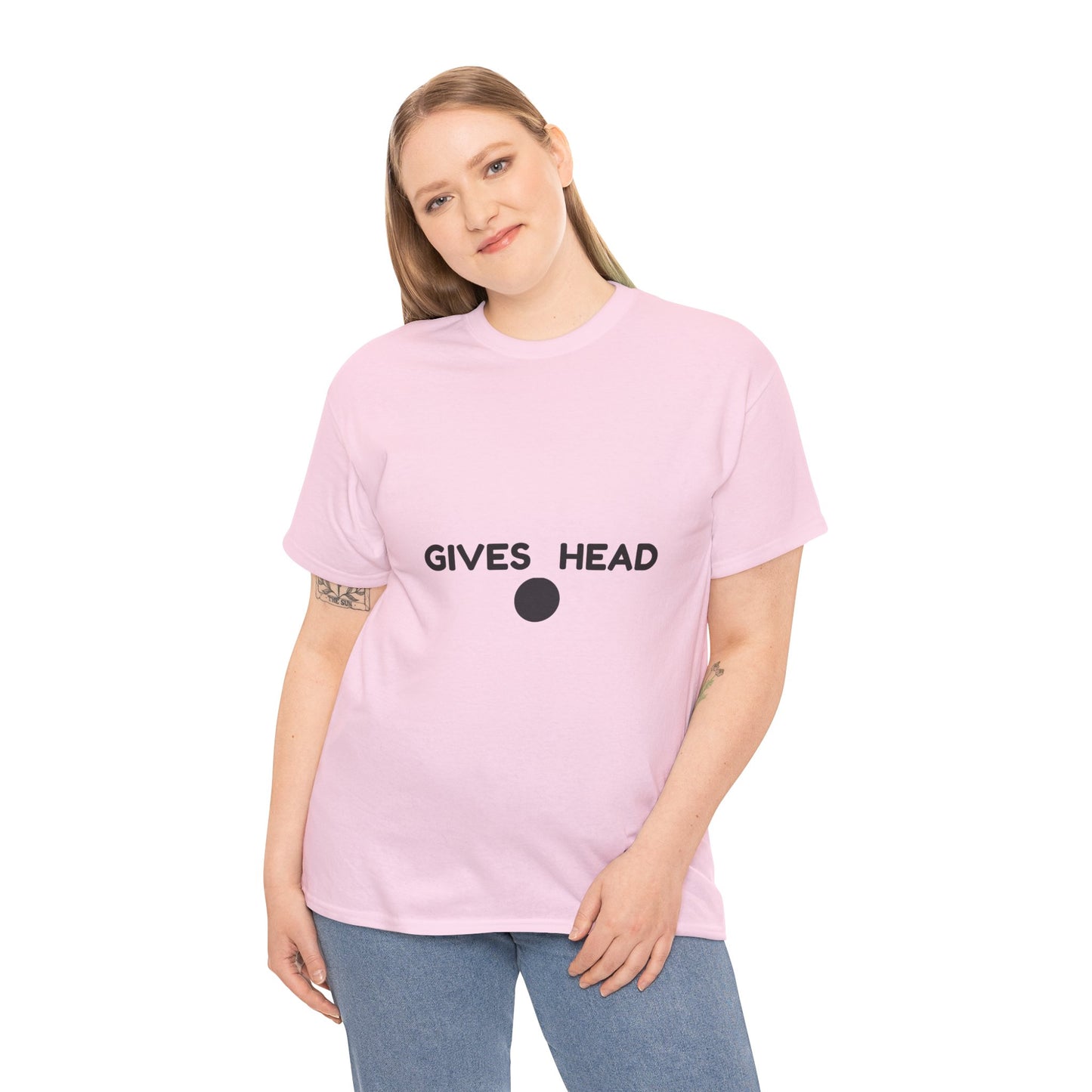 "Gives Head" - Unwearablez 'Head meme Collection Unisex tee