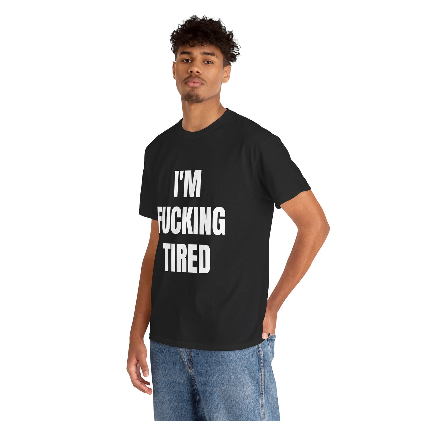 'I'M TIRED ' - Unwearablez couple's bundle - BLACK