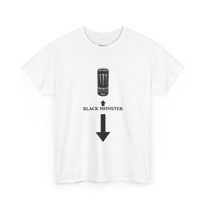 "Black Monster" - Unwearablez 'Monster' meme Collection Unisex tee