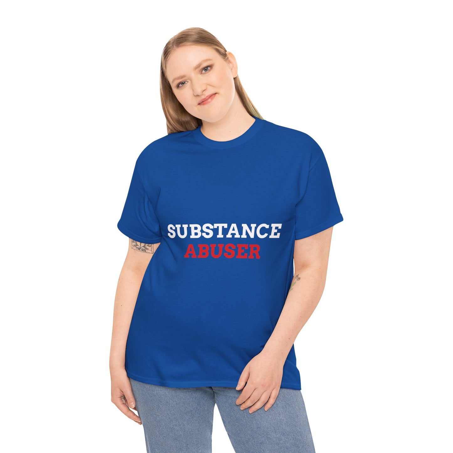 "SUBSTANCE ABUSER" - Unwearablez 'Substance' meme Collection Unisex tee