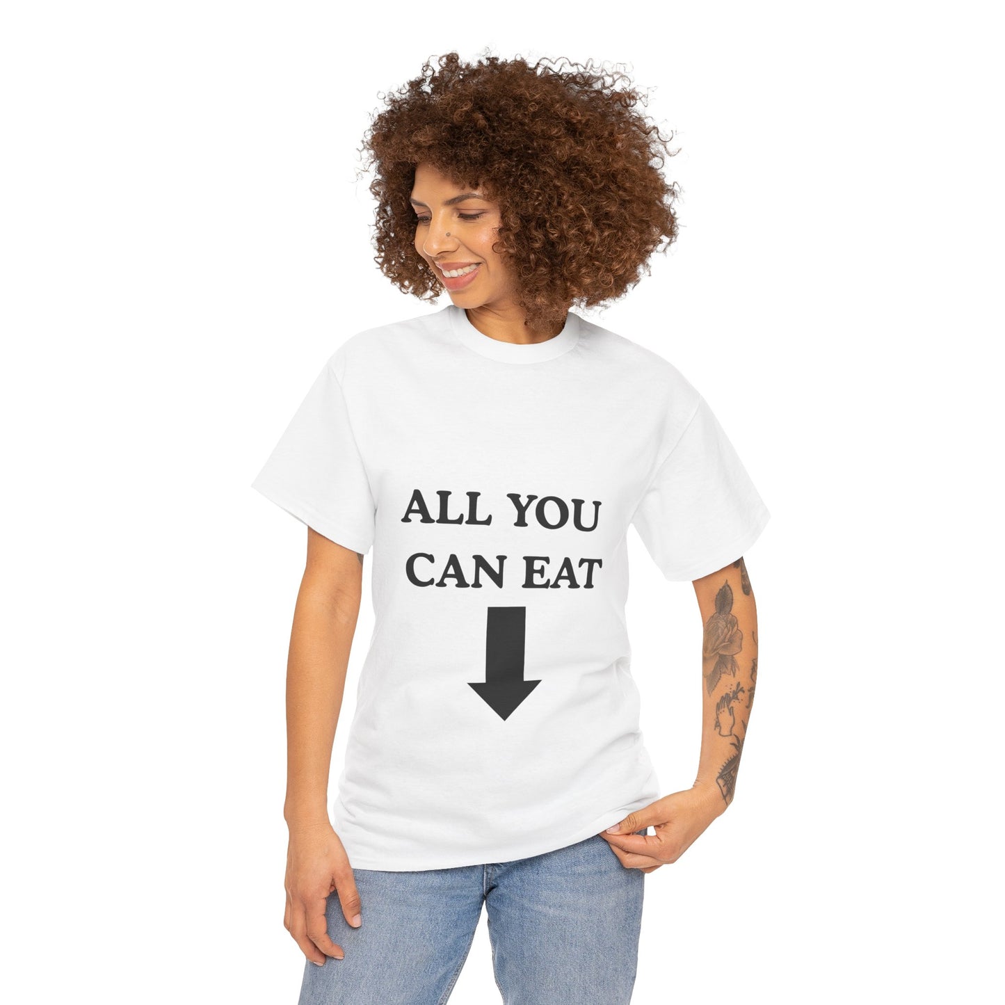"ALL YOU CAN EAT" - Unwearablez Unisex tee - US Edition