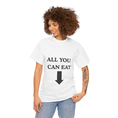 "ALL YOU CAN EAT" - Unwearablez Unisex tee - US Edition