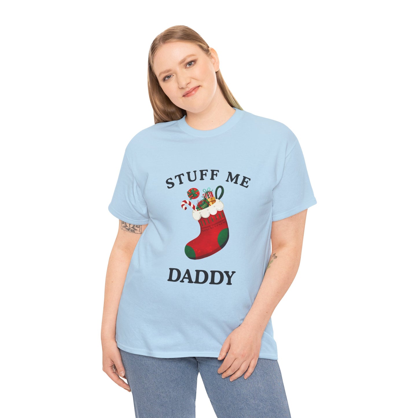 "STUFF ME DADDY" - Unwearablez' 'Xmas' Collection Unisex Tee - US Edition