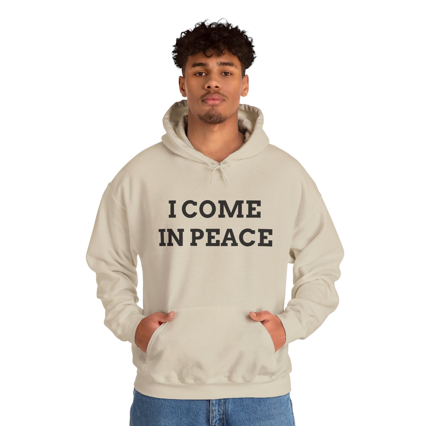 "I Come in Peace" Unwearablez 'Peace' meme Collection Unisex Hoodie