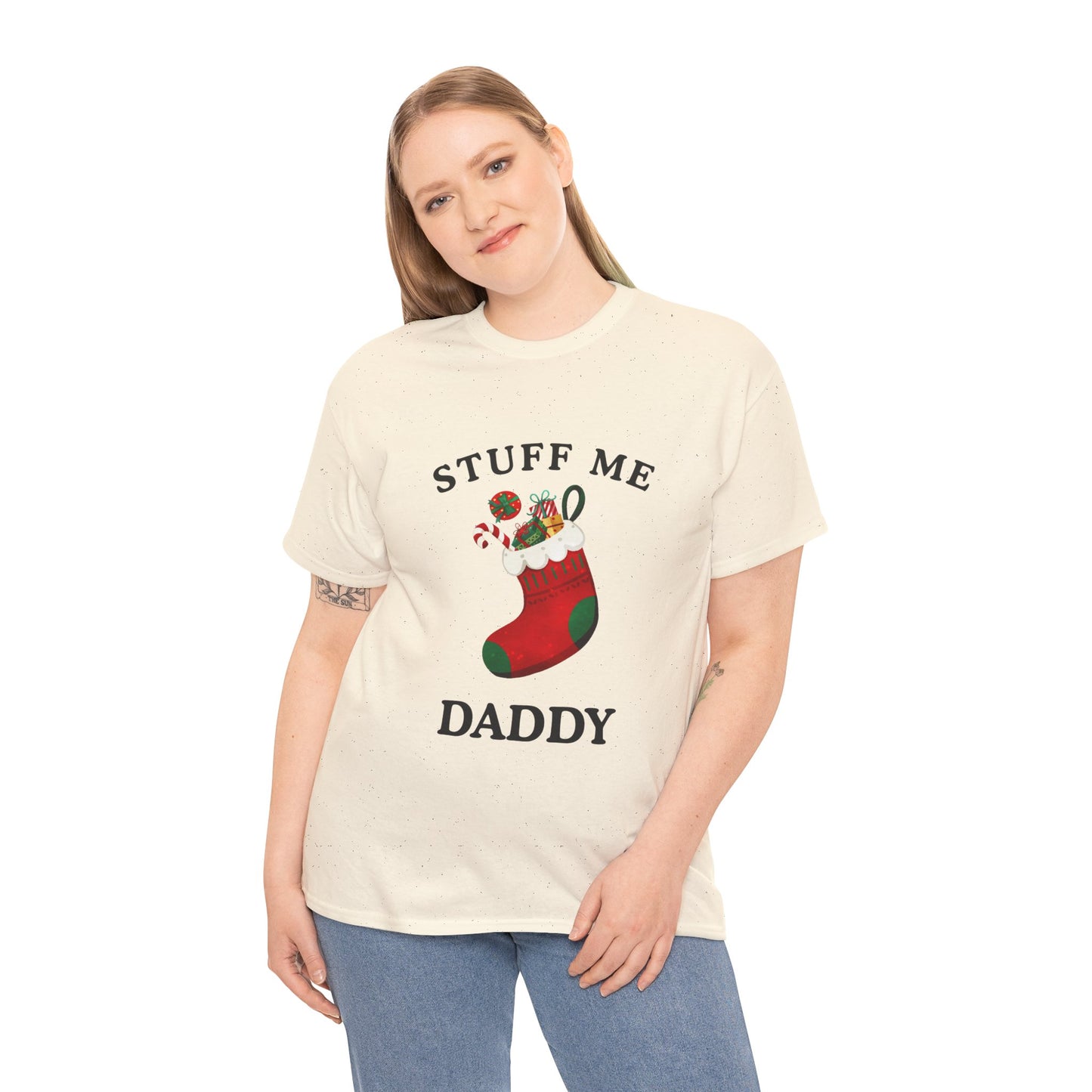 "STUFF ME DADDY" - Unwearablez' 'Xmas' Collection Unisex Tee - US Edition