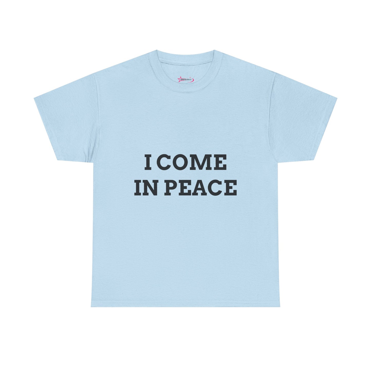 "I COME IN PEACE" - Unwearablez 'PEACE' meme Collection Unisex tee - EU Edition
