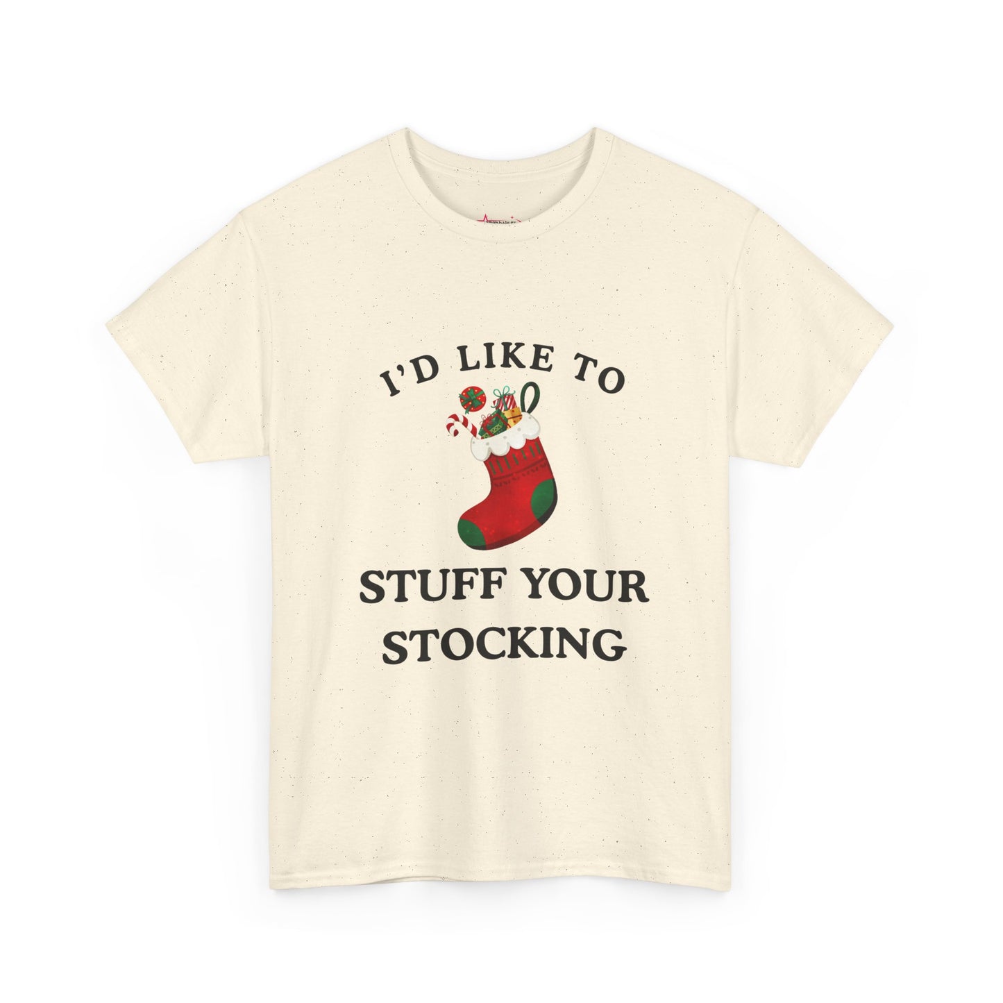 "I'D LIKE TO STUFF YOUR STOCKING" - Unwearablez' 'Xmas' Collection Unisex tee - US Edition