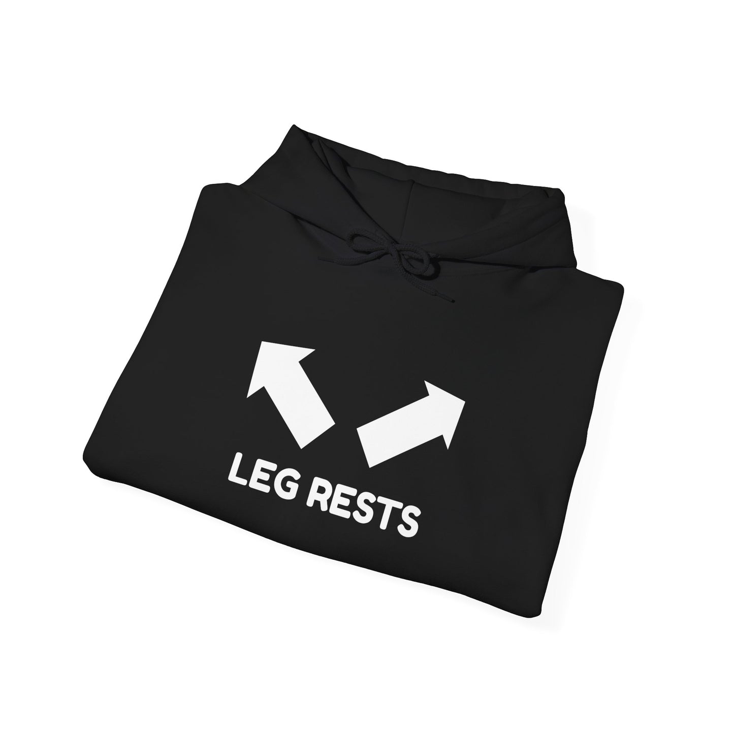 'Leg Rests' Unwearablez Unisex Hoodie