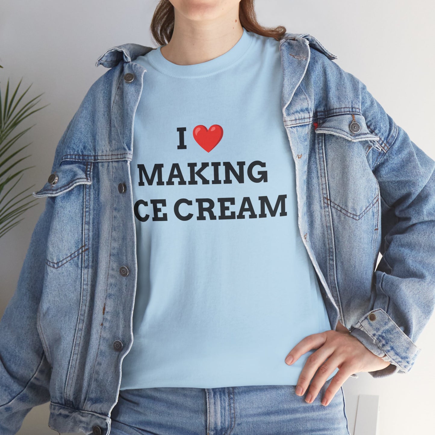 "I love Making Ice Cream" - Unwearablez 'Ice Cream' meme Collection Unisex tee