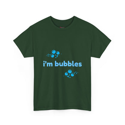 "I'm bubbles" - Unwearablez 'Blowing Bubbles' meme Collection Unisex tee