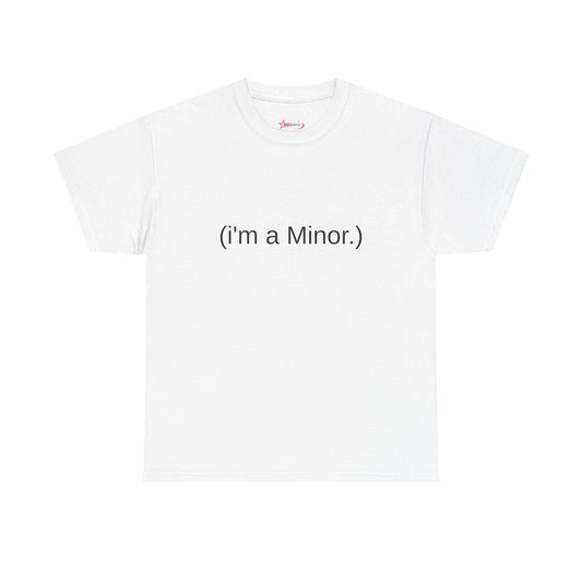 "(i'm a minor)" - Unwearablez 'ILLEGAL' meme Collection Unisex tee - US Edition