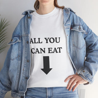 "ALL YOU CAN EAT" - Unwearablez Unisex tee - US Edition
