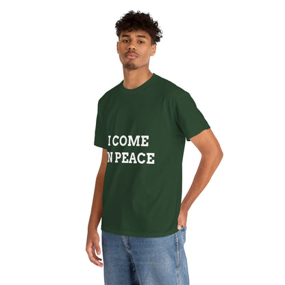 "I COME IN PEACE" - Unwearablez 'PEACE' meme Collection Unisex tee - US Edition
