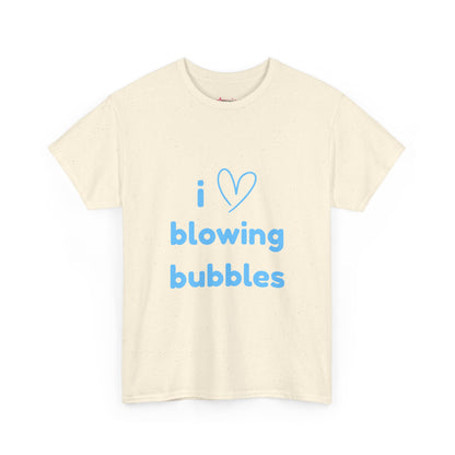 "I love blowing bubbles" - Unwearablez "Blowing Bubbles" Collection Unisex tee