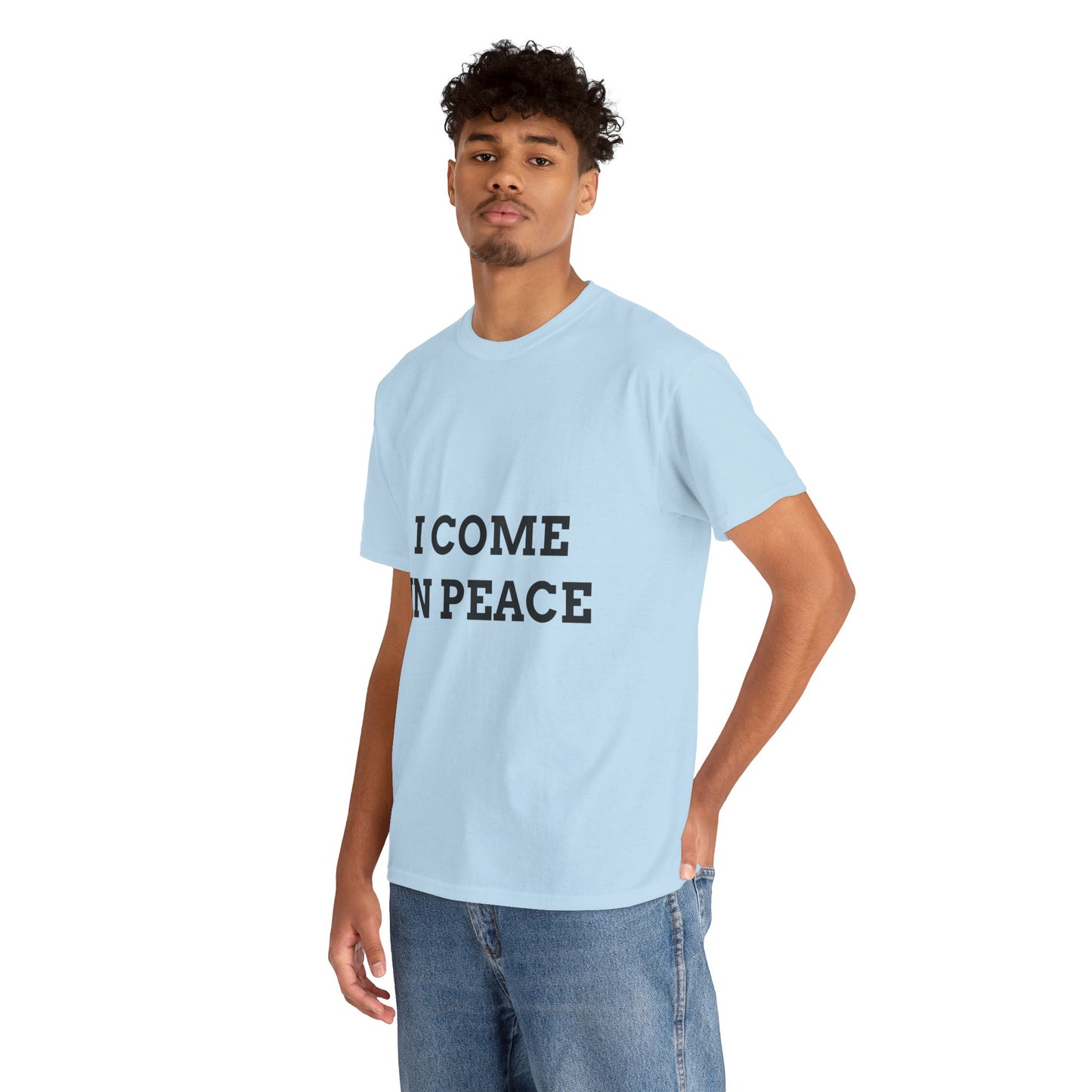 "I COME IN PEACE" - Unwearablez 'PEACE' meme Collection Unisex tee - EU Edition