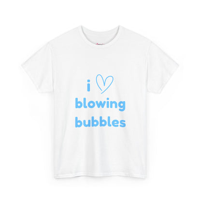 "I love blowing bubbles" - Unwearablez "Blowing Bubbles" Collection Unisex tee