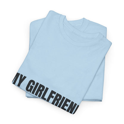 "My Girlfriend Beats me" - Unwearablez 'Domestic' meme Collection Unisex tee
