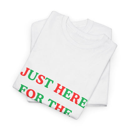 'HERE FOR THE PRESENTS' - Unwearablez' 'Xmas' Collection 2 in 1 Couple's Bundle in WHITE - US Edition.