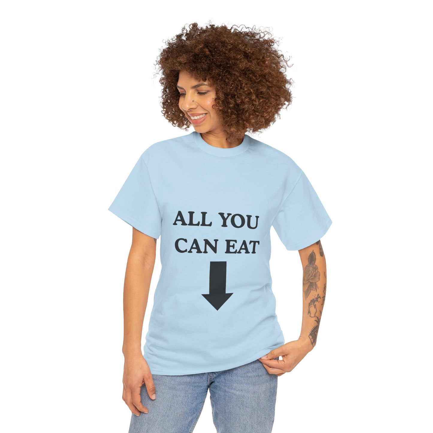 "ALL YOU CAN EAT" - Unwearablez Unisex tee - US Edition