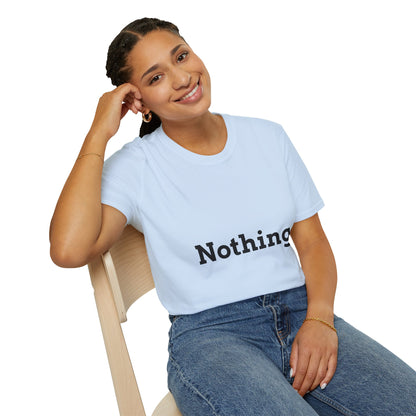"NOTHING" - Unwearablez JET2 meme Collection Unisex tee