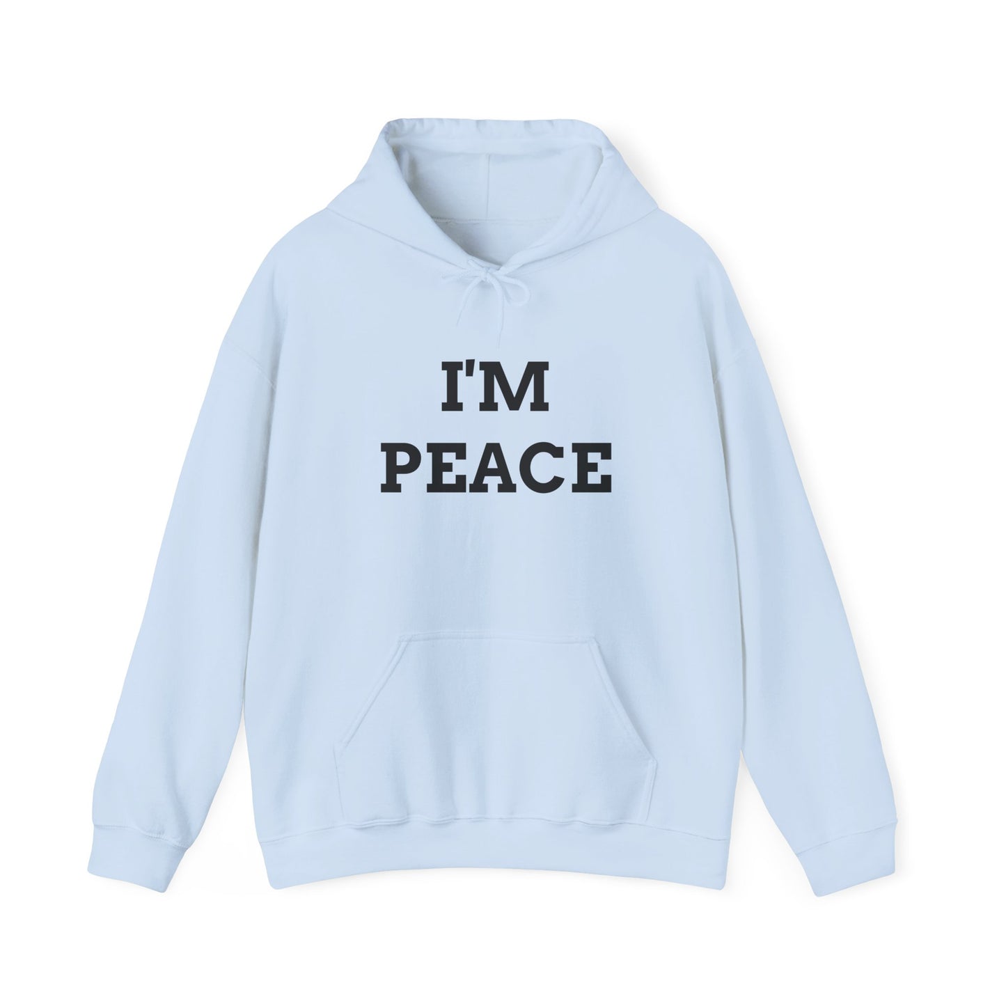 "I'M PEACE" Unwearablez 'Peace' meme Collection Unisex Hoodie