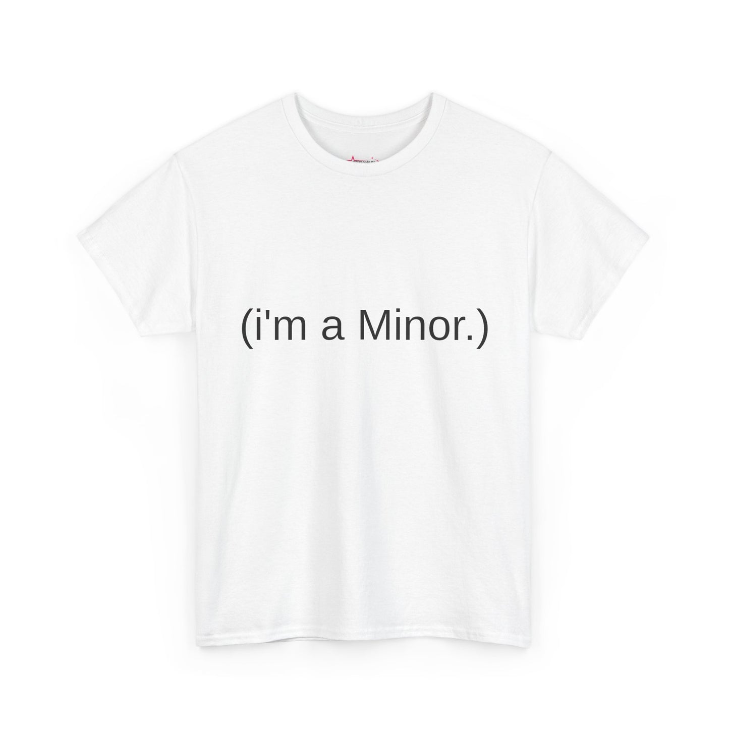 "(i'm a minor.)" - Unwearablez 'ILLEGAL' meme Collection Unisex tee - EU Edition