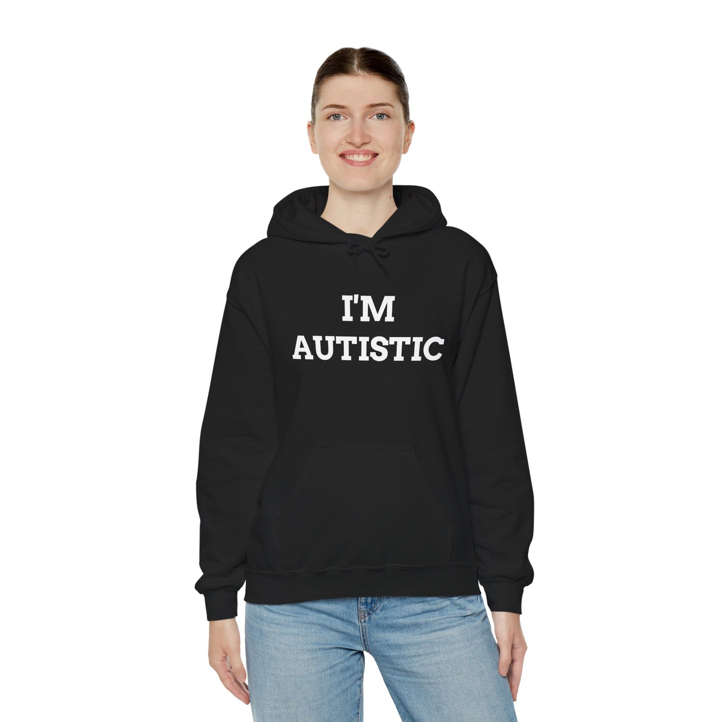 "I'M AUTISTIC" Unwearablez 'AUTISM' meme Collection Unisex Hoodie