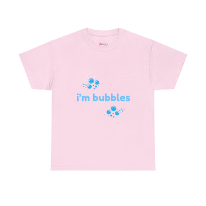 "I'm bubbles" - Unwearablez 'Blowing Bubbles' meme Collection Unisex tee
