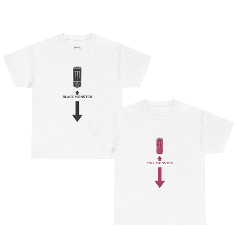 'BLACK x PINK MONSTER' V1 - Unwearablez couple's bundle - EU EDITION