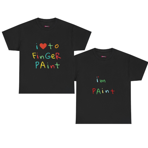 'Finger Paint' - Unwearablez' Couple Bundle - BLACK